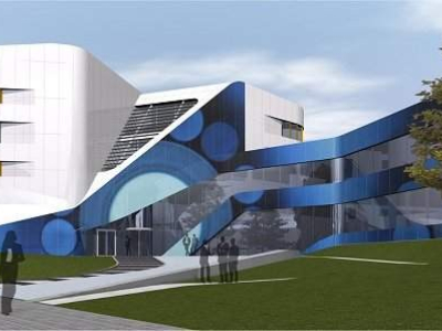 Painéis solares ganham cores para embelezar edifícios