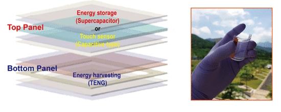 Bateria transparente armazena e gera energia, Alterima geradores